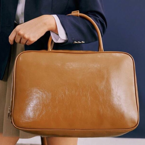 Handbags - 🆕 Top Handle Faux Luxury Leather Square Bag